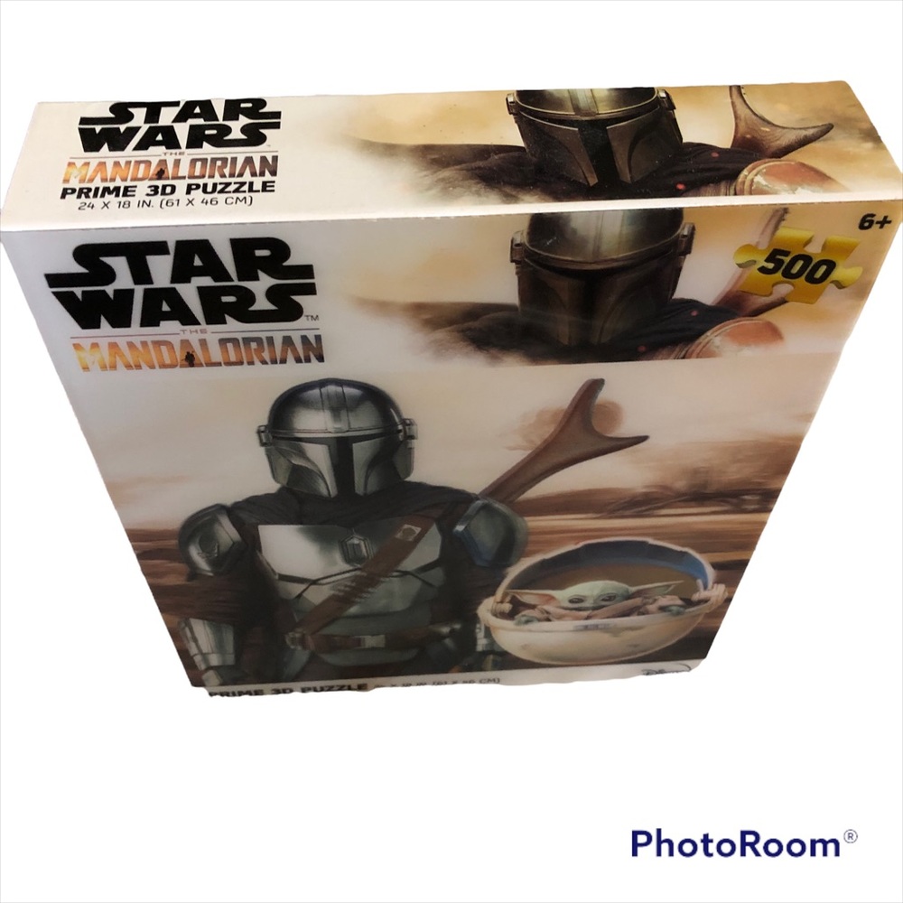 Star Wars The Mandalorian Prime 3D Puzzle 500 Pieces. Sealed/ New in Box - Picture 4 of 9